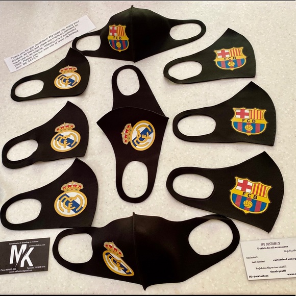 Real Madrid or Barcelona  new masks - Picture 2 of 3